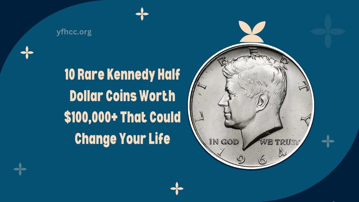 10 Rare Kennedy Half Dollar Coins Worth $100,000+ That Could Change Your Life