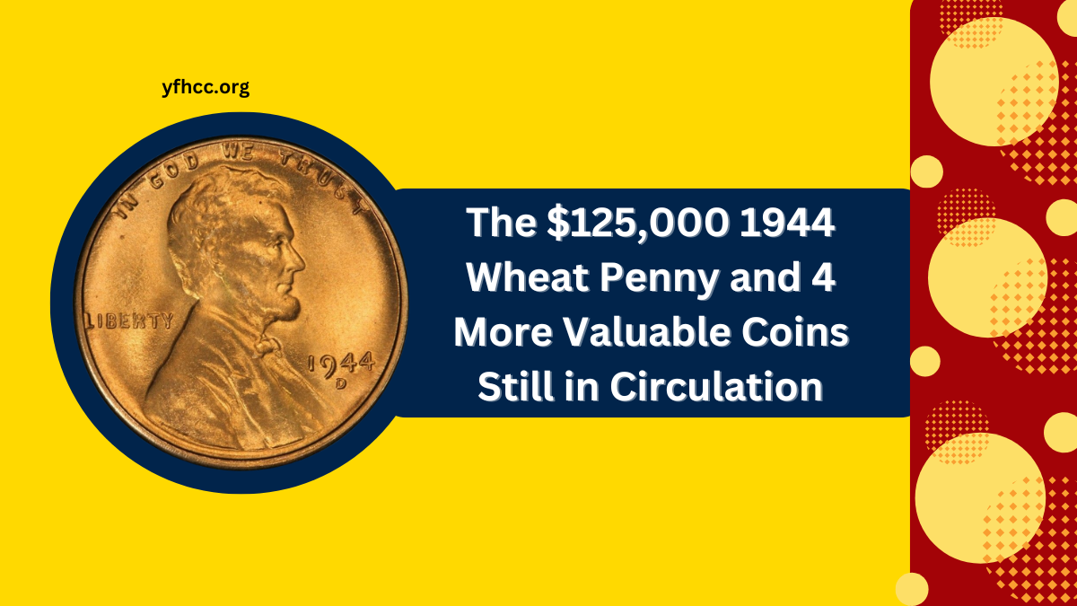 The $125,000 1944 Wheat Penny and 4 More Valuable Coins Still in Circulation